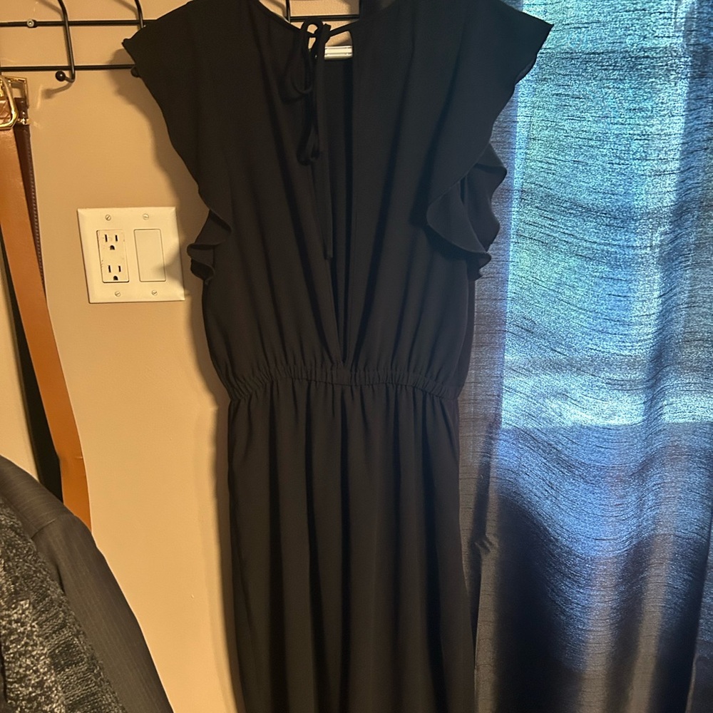 Wilfred Black Maxi Dress